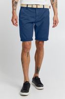 klassische 11 PROJECT PRFribus Herren Chino Shorts inkl. Gürtel mit Knopf und Reißverschluss Shorts 20714807ME-194024 Blau