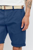 klassische 11 PROJECT PRFribus Herren Chino Shorts inkl. Gürtel mit Knopf und Reißverschluss Shorts 20714807ME-194024 Blau