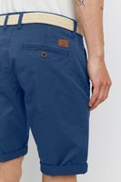 klassische 11 PROJECT PRFribus Herren Chino Shorts inkl. Gürtel mit Knopf und Reißverschluss Shorts 20714807ME-194024 Blau