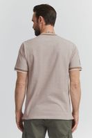 klassisches FQ1924 FQIikay Herren T-Shirt mit Rundhals Shirt 21900187-ME-171113 Braun
