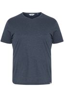 klassisches SOLID SDBedo BT Herren T-Shirt mit V-Ausschnitt Shirt 21300881-ME-1940101 Blau