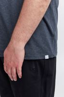 klassisches SOLID SDBedo BT Herren T-Shirt mit V-Ausschnitt Shirt 21300881-ME-1940101 Blau