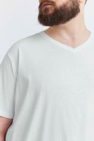 classic SOLID SDBedo BT men's T-shirt with V-neck shirt 21300881-ME-110601 White