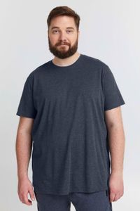 klassisches SOLID SDBedonno BT Herren T-Shirt Große Größen mit Rundhals Shirt 21300883-ME-1940101 Blau