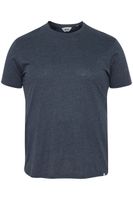 classic SOLID SDBedonno BT men's T-shirt Plus-Size with crew neck shirt 21300883-ME-1940101 Blue