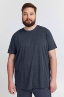 classic SOLID SDBedonno BT men's T-shirt Plus-Size with crew neck shirt 21300883-ME-1940101 Blue