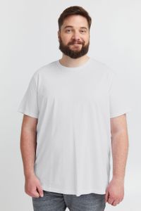 Camiseta clásica SOLID SDBedonno BT para hombre, tallas grandes, cuello redondo, 21300883-ME-110601, blanca