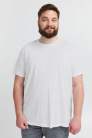 Camiseta clásica SOLID SDBedonno BT para hombre, tallas grandes, cuello redondo, 21300883-ME-110601, blanca