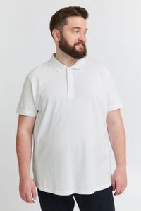 Polo clásico SOLID SDBanjo BT para hombre con tapeta de 3 botones, tallas grandes, 21300884-ME-790001, blanco