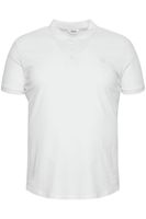 Polo clásico SOLID SDBanjo BT para hombre con tapeta de 3 botones, tallas grandes, 21300884-ME-790001, blanco