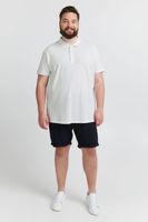 Polo clásico SOLID SDBanjo BT para hombre con tapeta de 3 botones, tallas grandes, 21300884-ME-790001, blanco