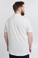 Polo clásico SOLID SDBanjo BT para hombre con tapeta de 3 botones, tallas grandes, 21300884-ME-790001, blanco