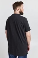 Polo clásico para hombre SOLID SDTrip BT (tallas grandes) con tapeta de 3 botones – Gris (Modelo 21300885-ME-798288)