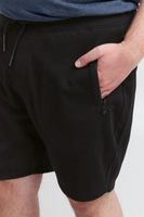 Pantalones cortos deportivos clásicos SOLID SDTaras BT para hombre con cordón ajustable, tallas grandes, 21300891-ME-799000, negro