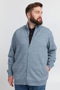 classic BLEND BHLenner BT men's sweat jacket with stand-up collar jacket Plus sizes 20714929ME-194013 Blue