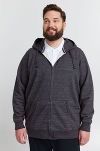 classic BLEND BT Velno men's hooded jacket with zipper sweat jacket Plus sizes 20714928ME-194007 Black