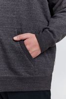 classic BLEND BT Velno men's hooded jacket with zipper sweat jacket Plus sizes 20714928ME-194007 Black