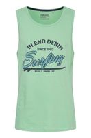 klassisches BLEND BDLingo Herren Tanktop mit Rundhals Top 20714921ME-156114 Türkis