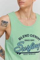 klassisches BLEND BDLingo Herren Tanktop mit Rundhals Top 20714921ME-156114 Türkis