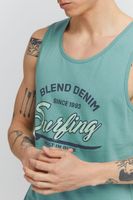 clásico BLEND BDLingo hombre tank top con cuello redondo camiseta sin mangas 20714921ME-164712 Azul