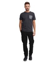 classique FQ1924 FQHarris homme pantalon cargo avec bouton et zip pantalon casual 21900476-ME-193911 Noir