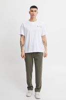 klassisches SOLID SDElam Herren T-Shirt mit Rundhals Shirt 21107521-110601 Weiß