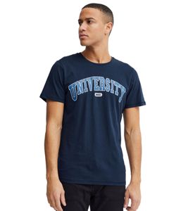 klassisches 11 PROJECT PRSit Herren T-Shirt mit Rundhals Shirt 20715957ME-194024 Blau