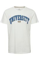 klassisches 11 PROJECT PRSit Herren T-Shirt mit Rundhals Shirt 20715957ME-110602 Weiß