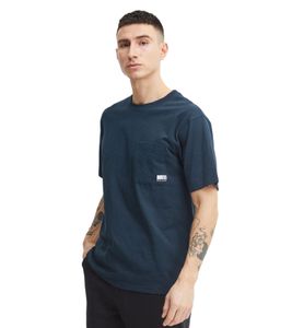 classique 11 PROJECT PREmil SS homme T-shirt avec col rond T-shirt homme 21300995-ME-194010 Bleu