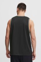 klassisches 11 PROJECT PRZayden Herren Tanktop mit Rundhals Top 21301016-ME-194008 Schwarz