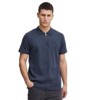 klassisches SOLID SDZakir Herren Poloshirt mit Reißverschluss Shirt 21301022-ME-194010 Blau