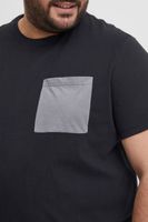 klassisches BLEND BHBenedikt BT Herren T-Shirt mit Rundhals Shirt 20716313ME-194007 Schwarz