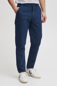 classic BLEND men's pants with zipper casual pants 20715567-194024 Blue