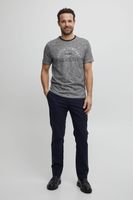 classic FQ1924 FQIvar men's T-shirt with crew neck shirt 21900538-ME-194011 Grey