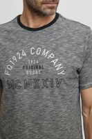 classic FQ1924 FQIvar men's T-shirt with crew neck shirt 21900538-ME-194011 Grey