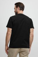 classic FQ1924 FQOlaf men's T-shirt with crew neck shirt 21900540-ME-193911 Black