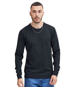 classique BLEND BHCerstan homme pull maille fine avec col rond pull en maille 20716722ME-194024 Bleu