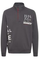 classic FQ1924 FQWilliam men's troyer sweater with stand-up collar pullover 21900589-190201 Grey