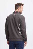 classic FQ1924 FQWilliam men's troyer sweater with stand-up collar pullover 21900589-190201 Grey
