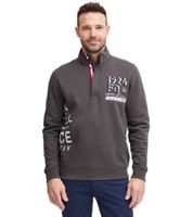 classic FQ1924 FQWilliam men's troyer sweater with stand-up collar pullover 21900589-190201 Grey