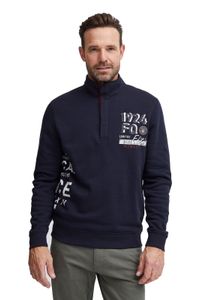 classic FQ1924 FQWilliam men's troyer sweater with stand-up collar pullover 21900589-194011 Blue