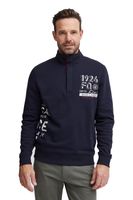classic FQ1924 FQWilliam men's troyer sweater with stand-up collar pullover 21900589-194011 Blue