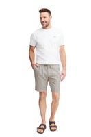 classic FQ1924 FQHenry men's linen shorts with zipper shorts 21900626-161104 Beige