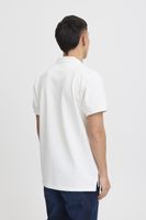 Lot de 2 polos BLEND Classic en coton pour homme, blanc/bleu, réf. 20718074-204240