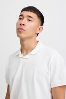 Lot de 2 polos BLEND Classic en coton pour homme, blanc/bleu, réf. 20718074-204240