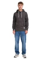 klassischer SOLID SDChap Herren Kapuzenpullover aus Sweat Hoodie Große Größen 21301306ME-1940071 Grau