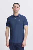 Lot de 2 polos classiques BLEND pour homme en coton beige/bleu (20718756-204976)