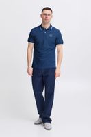 Lot de 2 polos classiques BLEND pour homme en coton beige/bleu (20718756-204976)