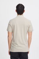 Lot de 2 polos classiques BLEND pour homme en coton gris/beige