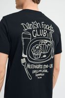 classic BLEND BHJamey men's T-shirt with crew neck shirt 20717774-194007 Black